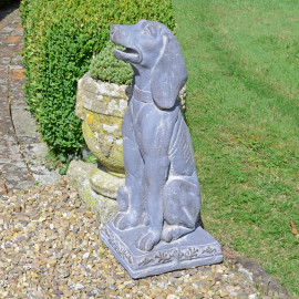 Dog Sitting – blue iron effect
