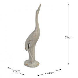 Egret Tall – weathered stone effect