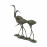 Egrets Aluminium – dark verdigris