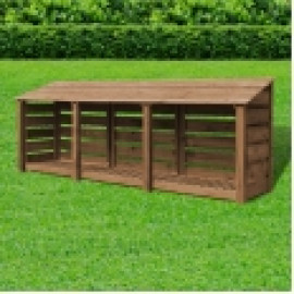 Empingham log store - 4ft