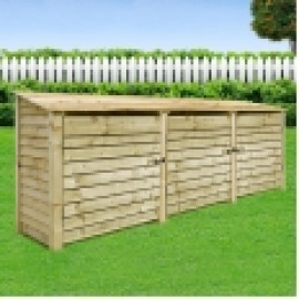 Empingham log store - 4ft