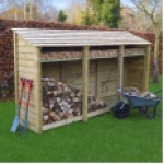 Empingham log store - 6ft