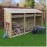 Empingham log store - 6ft