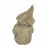 Gnome Sitting 36cm Weathered Dark Stone Effect