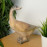 Goose Carved Wood Effect
