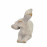 Hare Lying – white stone effect