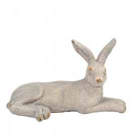 Hare Lying – white stone effect
