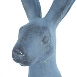 Hare Sitting – blue iron effect