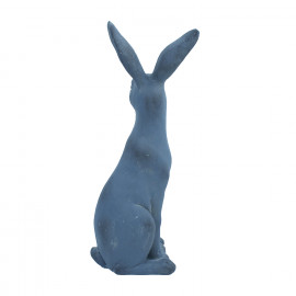 Hare Sitting – blue iron effect