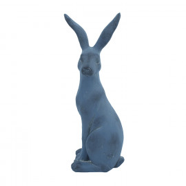 Hare Sitting – blue iron effect