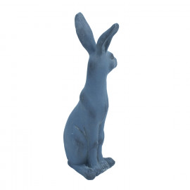 Hare Sitting – blue iron effect