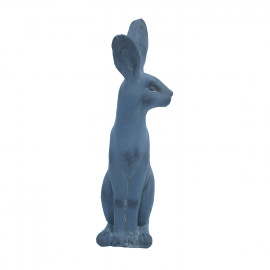 Hare Sitting – blue iron effect