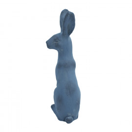 Hare Sitting – blue iron effect