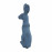 Hare Sitting – blue iron effect