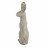 Hare Sitting – white stone effect