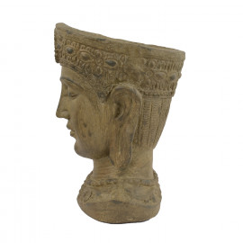 Head Planter Stone Effect