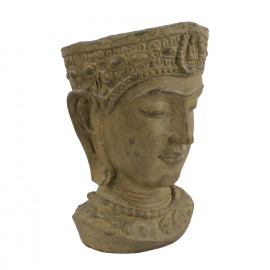 Head Planter Stone Effect