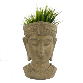 Head Planter Stone Effect