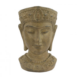 Head Planter Stone Effect