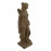 Heidi Hunter Girl Statue – rust effect