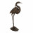 Heron – dark verdigris