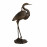 Heron – dark verdigris