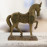 Horse Carved Wood Effect