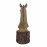 Horse Head Carved Wood Effect