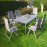 Libeccio extending Table – Turtle Dove grey