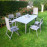 Libeccio extending Table – Turtle Dove grey