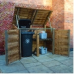 Morcott double combo bin storage unit