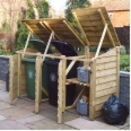 Morcott triple combo bin storage unit