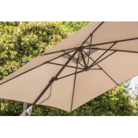 Norfolk 3m Kit Round Royce Cantilever Parasol with 80kg Base & Cover Offer