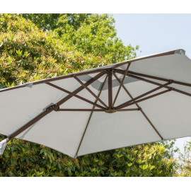Norfolk 3m Kit Round Royce Cantilever Parasol with 80kg Base & Cover Offer
