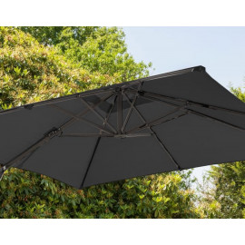 Norfolk 3m Kit Round Royce Cantilever Parasol with 80kg Base & Cover Offer