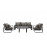 Norfolk Leisure Babingley Adjustable Lounge Set