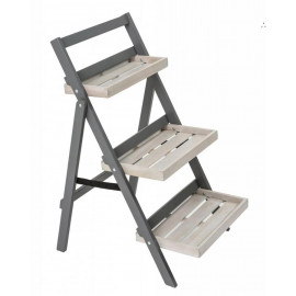 Norfolk Leisure Florenity Grigio Folding Pot Shelf