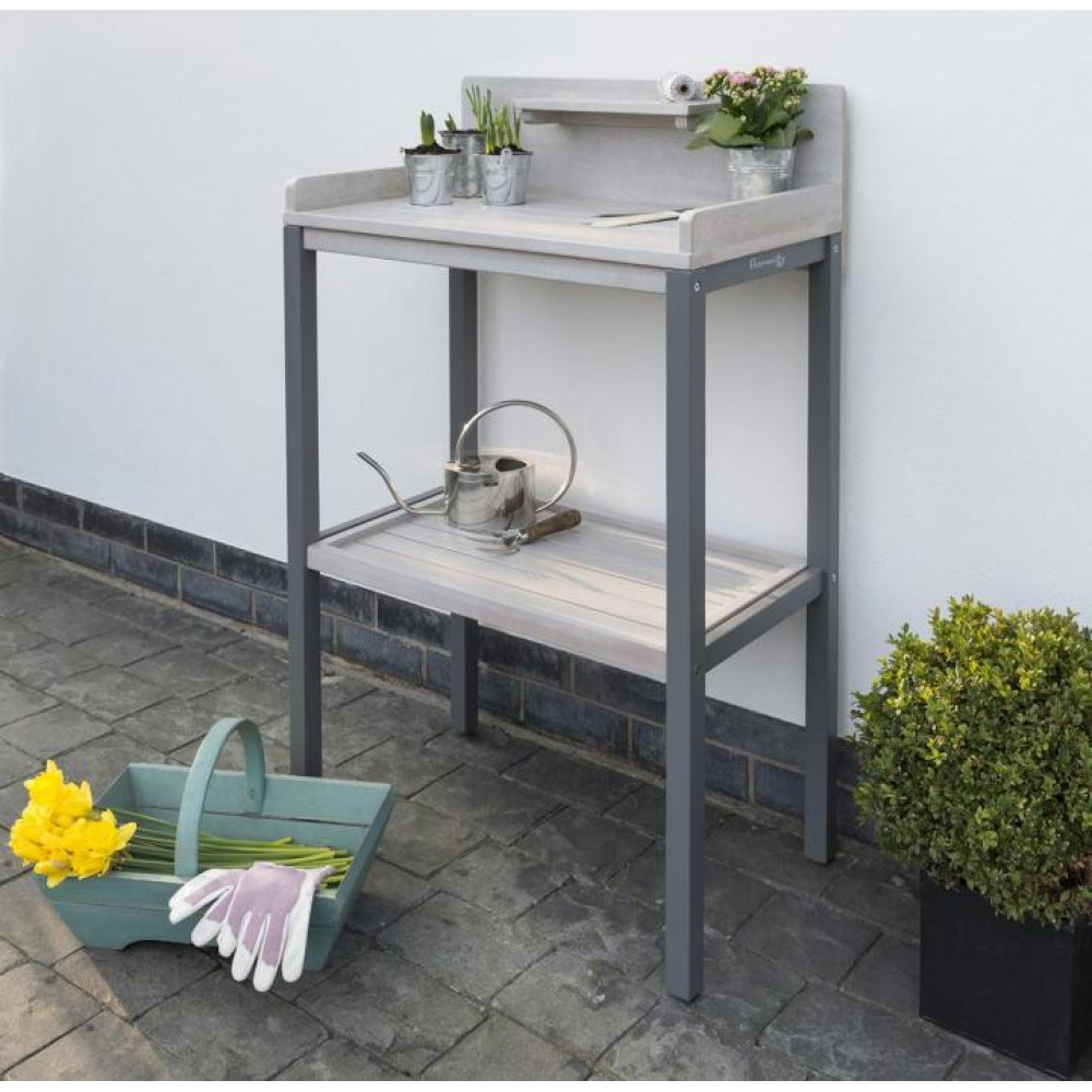 Norfolk Leisure Florenity Grigio Potting Table