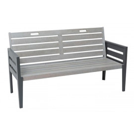 Norfolk Leisure Florenity Grigio Three Seat Bench