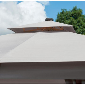 Norfolk Leisure Luxury LED Gazebo 3x3m