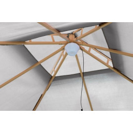 Norfolk Leisure Luxury LED Gazebo 3x3m