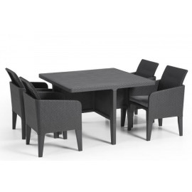 Norfolk Leisure Santiago 4 Seat Dining Set