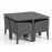 Norfolk Leisure Santiago 4 Seat Dining Set