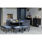 Norfolk Leisure Santiago 8 Seat Dining Set