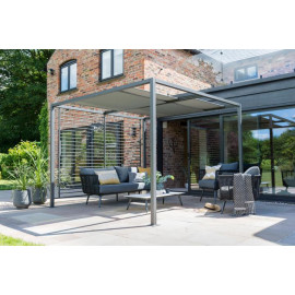 Norfolk Leisure Sliding Roof Gazebo 2.8m x 2.8m