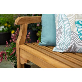 Norfolk Leisure Teak 5ft Kingsbury Hardwood 3 Seater Garden Bench