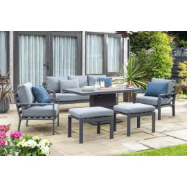 Norfolk Leisure Titchwell Adjustable Lounge Set