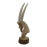 Oryx Head Carved Wood Effect