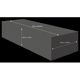 Oxford Premium 210 x 75cm Rectangular Lounger Cover