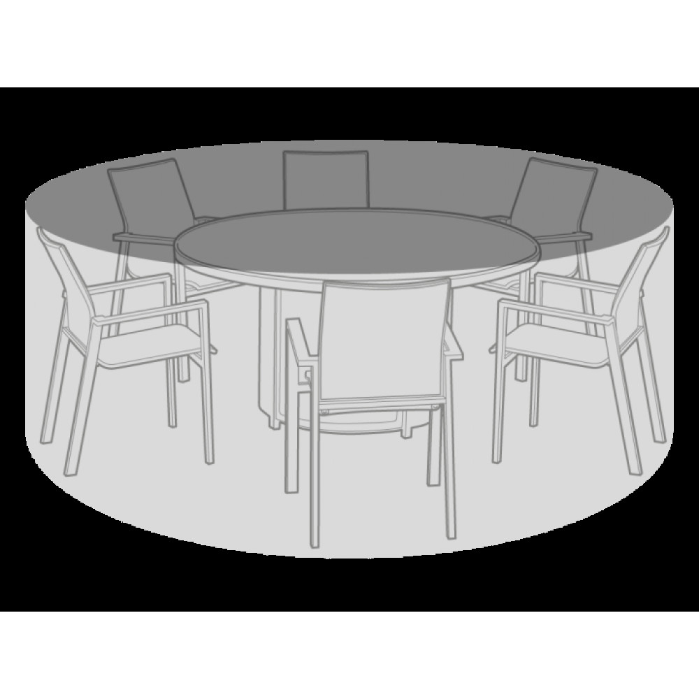 Oxford Premium 245cm Six Seater Round Set Cover